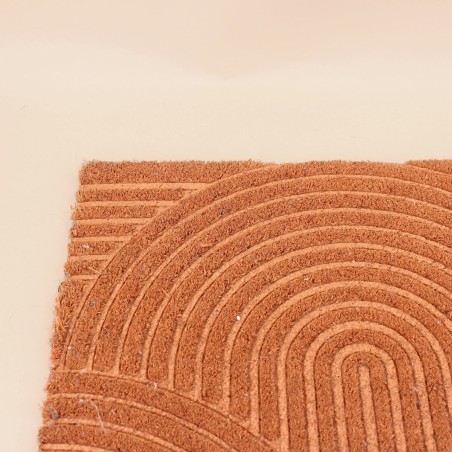 Paillasson motifs arches beige coco 40x60cm | Hashtag Déco