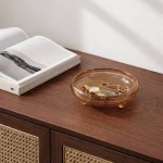 Vide poche en verre recyclé transparent 25cm | Hashtag Déco