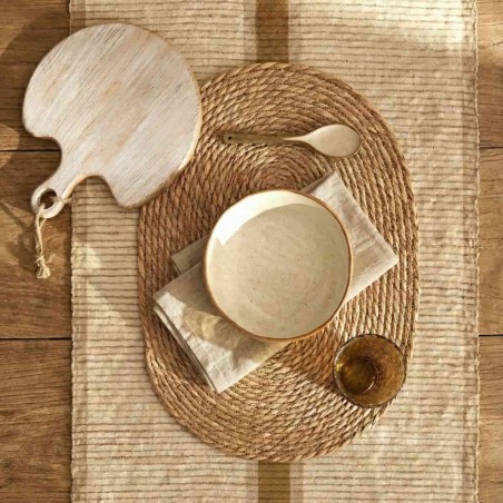 Sets de table ovales naturels 44x30cm | Hashtag Déco