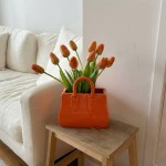 Vase sac à main céramique neutre élégant | Hashtag Déco