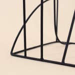 Lot de 2 porte-documents métal noir élégant | Hashtag Déco