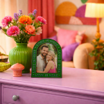 Cadre photo arche laqué zinc 14x19cm | Hashtag Déco