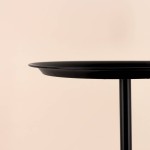 Table d'appoint métal noir design | Hashtag Déco