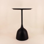 Table d'appoint métal noir design | Hashtag Déco