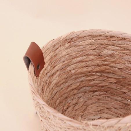 Cache pot jacinthe d'eau 12x16cm naturel | Hashtag Déco