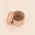 Lot de 2 paniers jacinthe d'eau naturel | Hashtag Déco