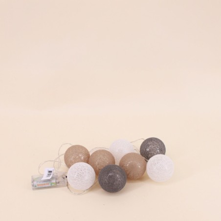 Guirlande LED 8 boules