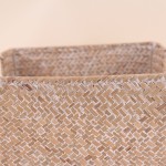 Lot de 3 paniers fibre naturelle beige | Hashtag Déco