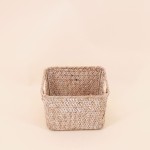 Lot de 3 paniers fibre naturelle beige | Hashtag Déco