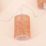 Guirlande LED tropicale en plastique vert 160cm | Hashtag Déco