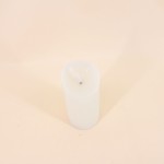 Bougie led cire ivoire flamme vacillante 7,5cm | Hashtag Déco