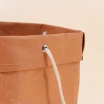 Cache-pot panier suspendu en osier blanc | Hashtag Déco