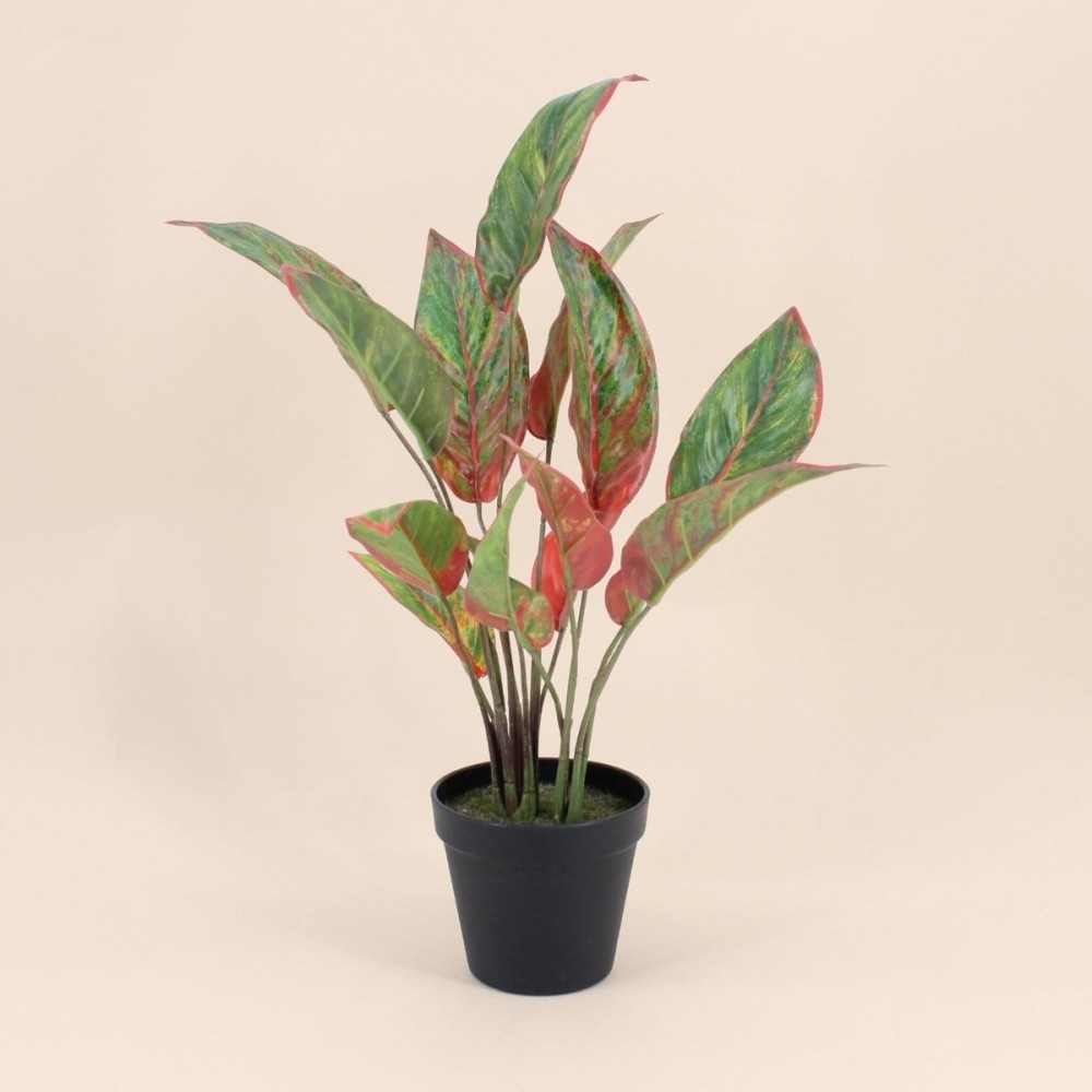 Plante artificielle rouge
