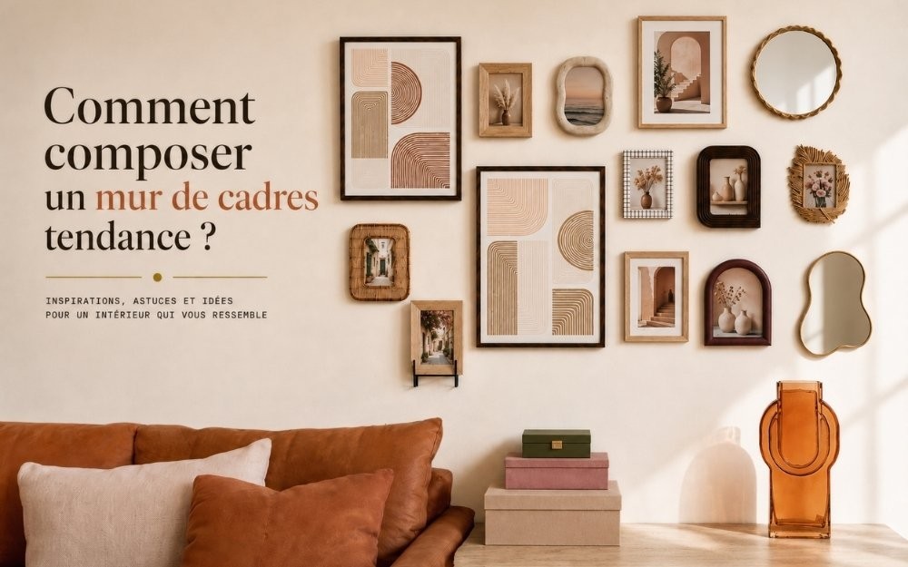 Comment composer un mur de cadres tendance ?